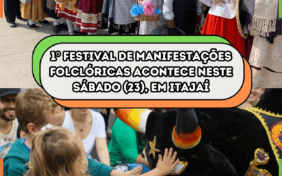 1º Festival de Manifestações Folclóricas acontece neste sábado (23), em Itajaí