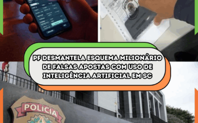 PF desmantela esquema milionário de falsas apostas com uso de inteligência artificial em SC
