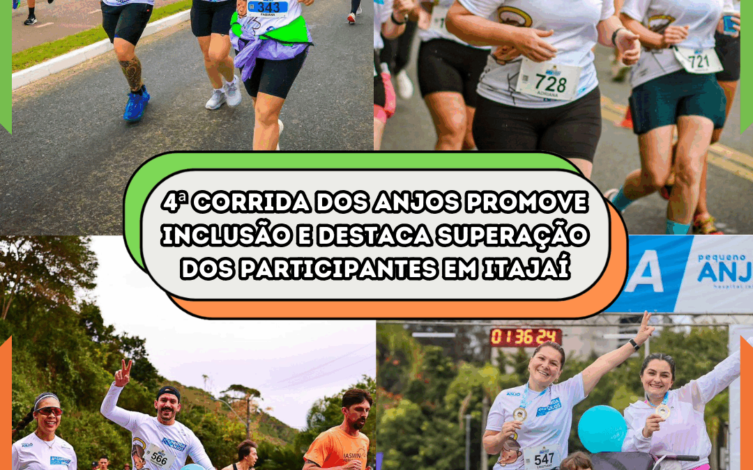 4ª Corrida dos Anjos emociona com histórias de superação e inclusão em Itajaí