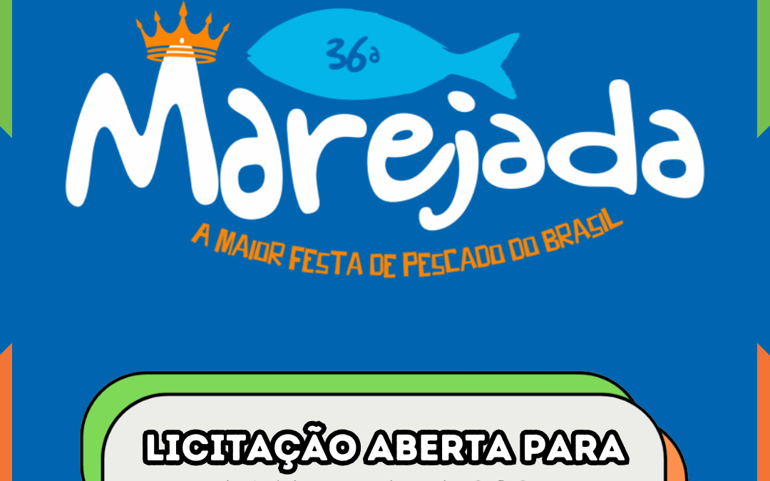 Licitação aberta para a Marejada 2025