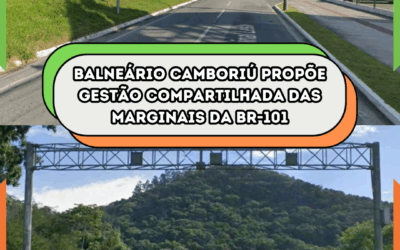 Balneário Camboriú propõe gestão compartilhada das marginais da BR-101