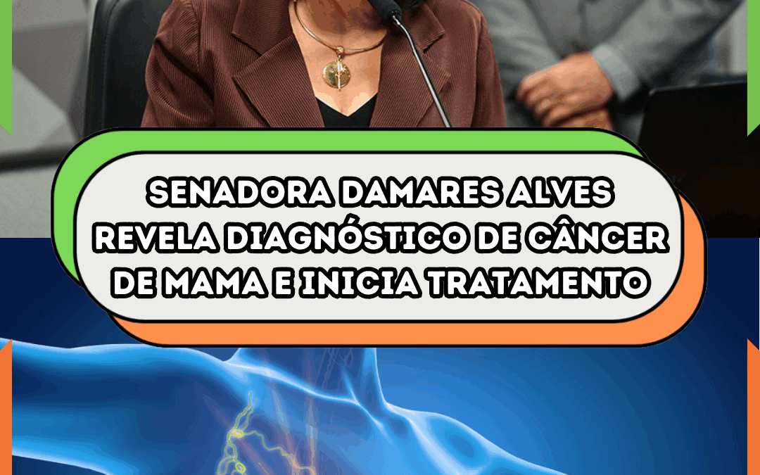 Senadora Damares Alves revela diagnóstico de câncer de mama e inicia tratamento