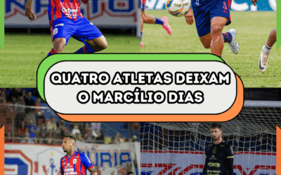 Quatro atletas deixam o Marcílio Dias