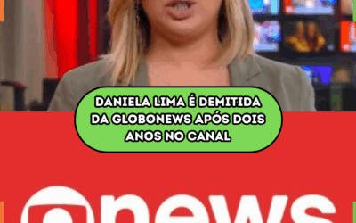 Daniela Lima é demitida da GloboNews após dois anos no canal