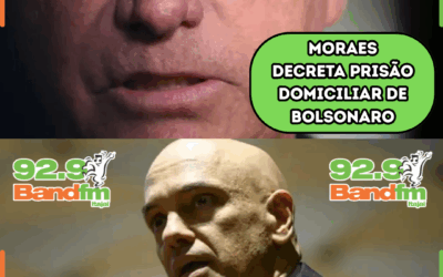 Em respostas ao domingo de protestos, Alexandre de Moraes decreta prisão domiciliar de Jair Bolsonaro