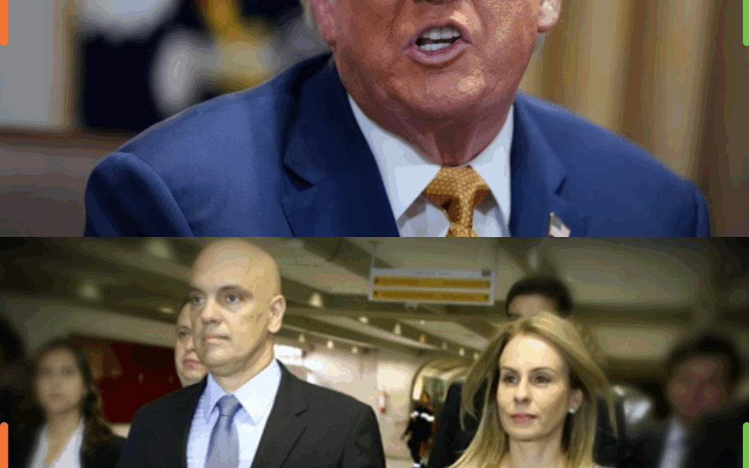 Trump segue a mira em esposa de Moraes e estuda novas sanções após prisão de Bolsonaro