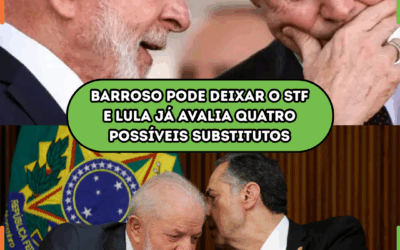 Barroso pode deixar o STF e Lula já avalia quatro possíveis substitutos