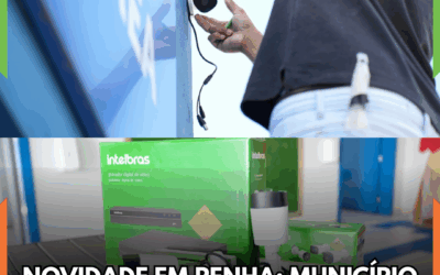 NOVIDADE EM PENHA: Município inicia instalação de câmeras de videomonitoramento em escolas e CEI’s