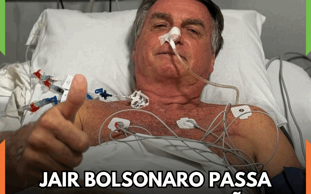 Jair Bolsonaro passa mal durante prisão domiciliar e é levado às pressas a hospital no DF