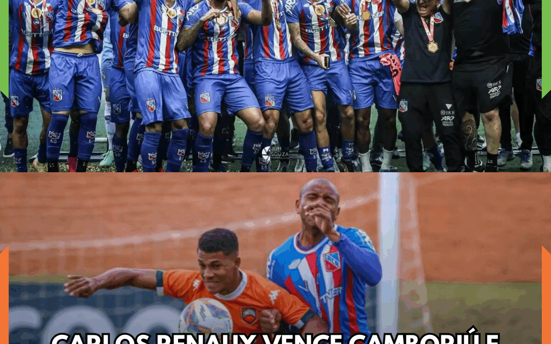 Carlos Renaux vence Camboriú e quebra jejum histórico de 72 anos com título da Série B do Catarinense