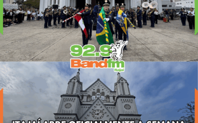 Itajaí abre oficialmente a Semana da Pátria com emoção, civismo e apresentações escolares