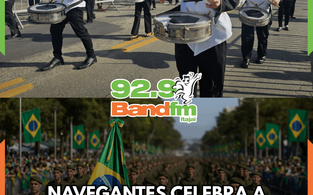 Navegantes celebra a Independência do Brasil com desfile cívico neste domingo