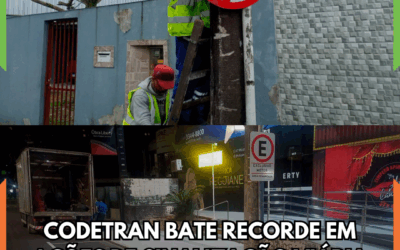 CODETRAN bate recorde em ações de sinalização viária em 2025; aumento de 70,36%