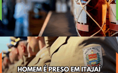 Homem é preso em Itajaí após tentar furtar bebida no mesmo estabelecimento duas vezes em três dias