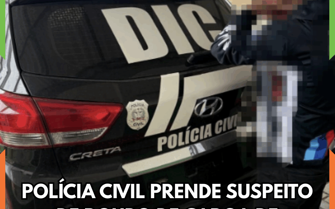 Polícia Civil prende suspeito de roubo de carga de baterias em Itajaí