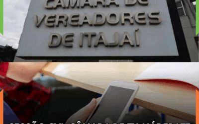 SESSÃO CVI: Câmara de Itajaí debate projetos inovadores e aplicação de lei sobre uso de celulares em escolas
