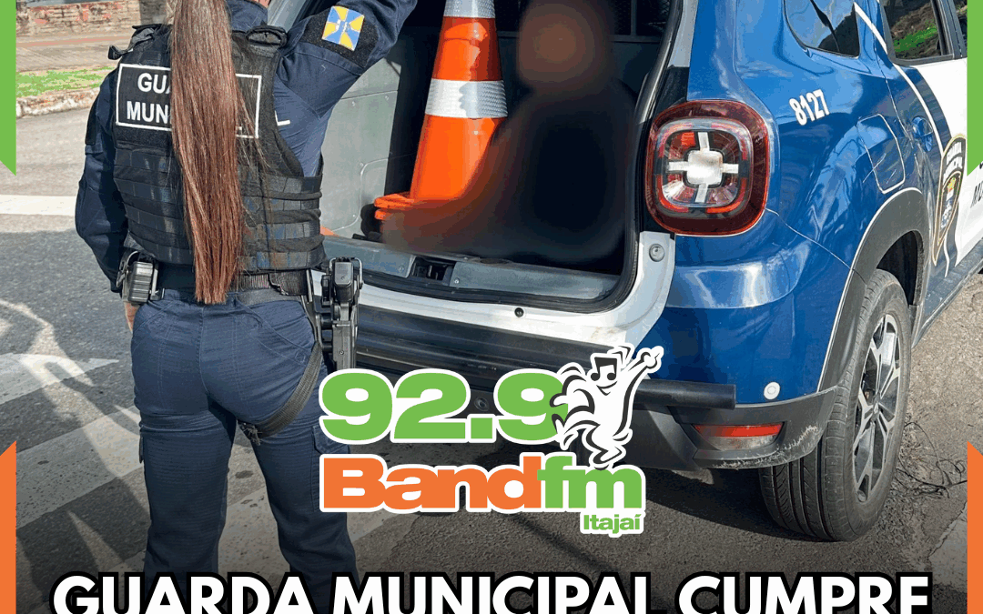 Guarda Municipal cumpre mandado de prisão por roubo em Itajaí