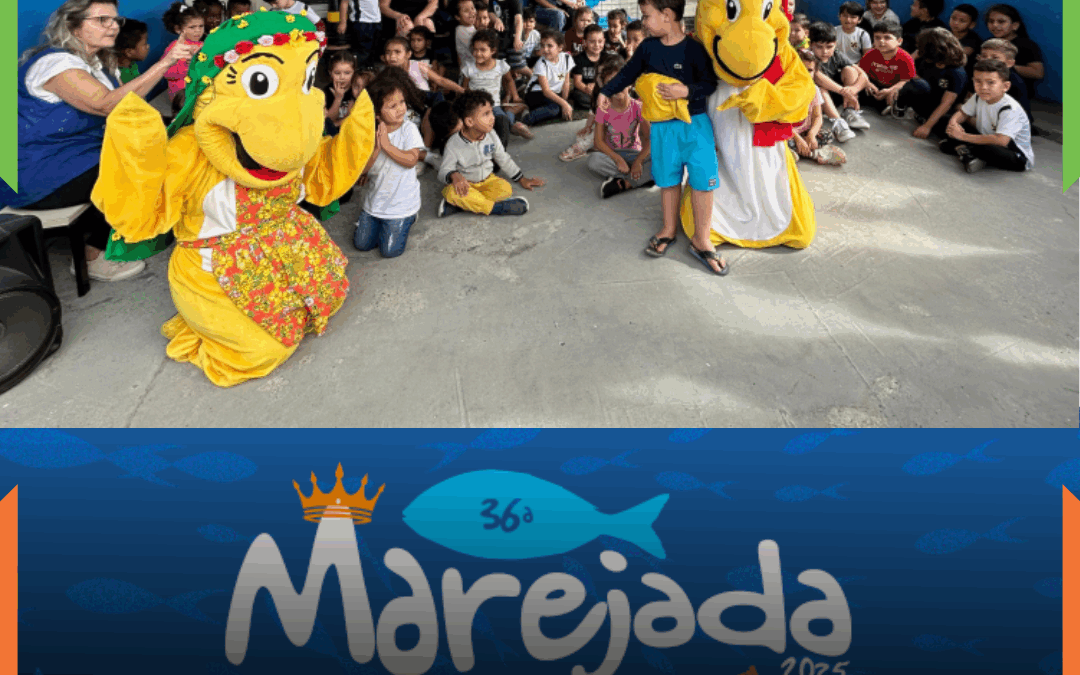 Marejão e Marejoa animal escolas antes da 36º Marejada