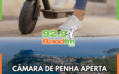 Câmara de Penha aperta regras para circulação de patinetes, bicicletas elétricas e ciclomotores