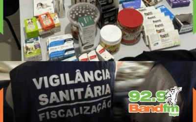 Vigilância Sanitária apreende produtos vencidos em agropecuária de Itajaí