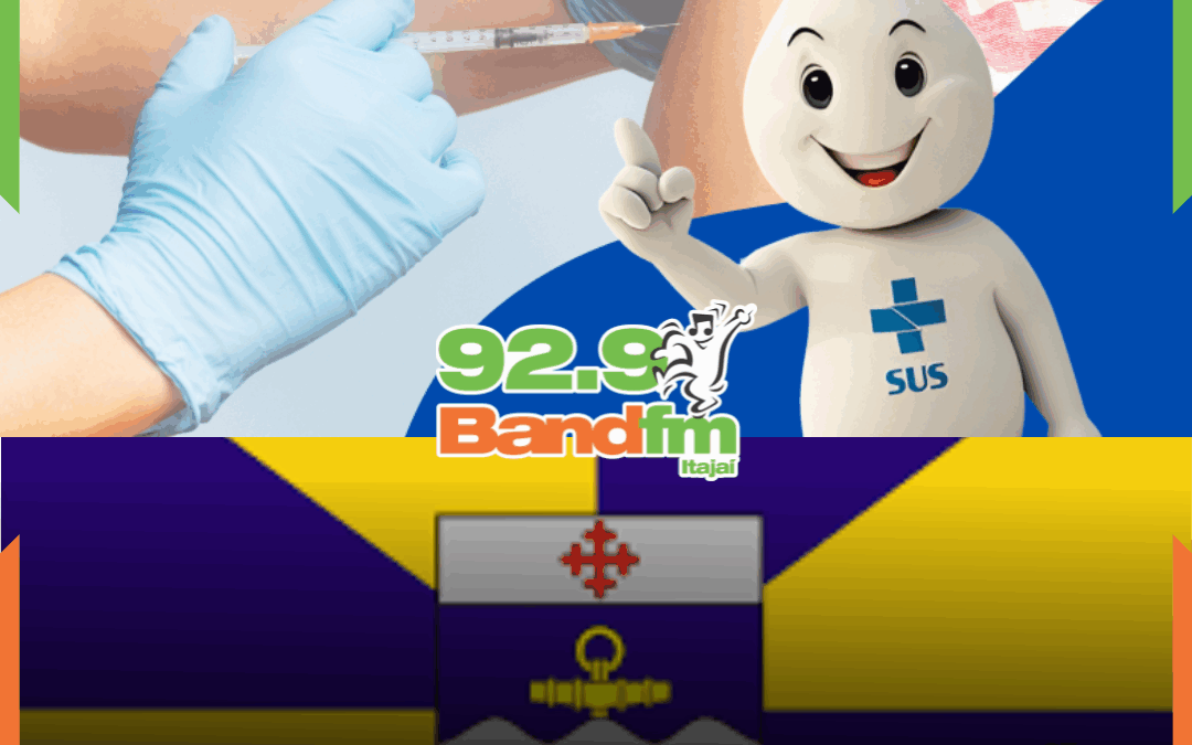 Campanha de multivacinação acontece entre os dias 6 e 31 de outubro em Itajaí