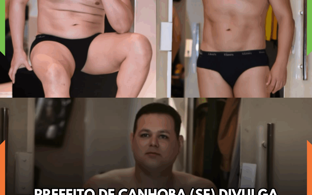 Prefeito de Canhoba (SE) divulga ensaio fotográfico apenas de cueca; já pensou se a moda pega em SC?