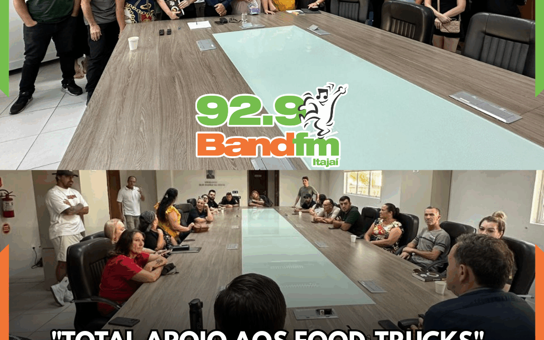 “Total apoio aos food-trucks”, afirma vereador e vice-presidente da Câmara Beto Cunha (REP) sobre regulamentação em Itajaí