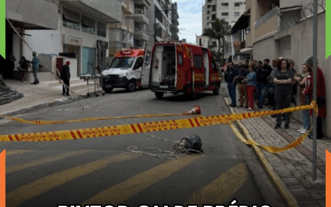 NASCEU DE NOVO: Pintor cai de prédio com 20 metros e sobrevive em Itapema