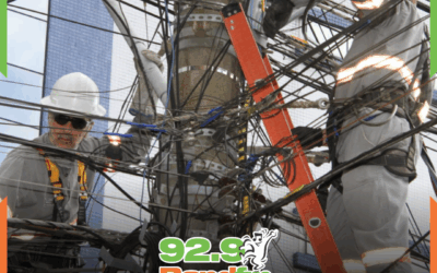 Mutirão retira fios de postes nas principais vias de Navegantes