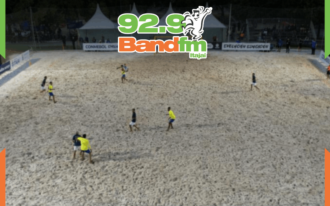 Estreia da Liga Evolución de Beach Soccer tem chuva de gols em Itajaí