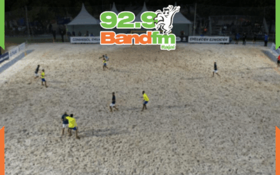 Estreia da Liga Evolución de Beach Soccer tem chuva de gols em Itajaí