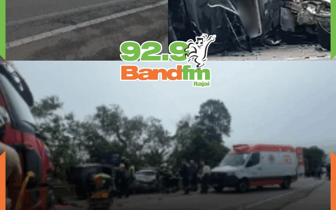 Grave acidente bloqueia totalmente a Rodovia Jorge Lacerda em Ilhota