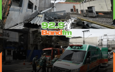 Desabamento de obra em hospital de Blumenau deixa um morto e seis feridos