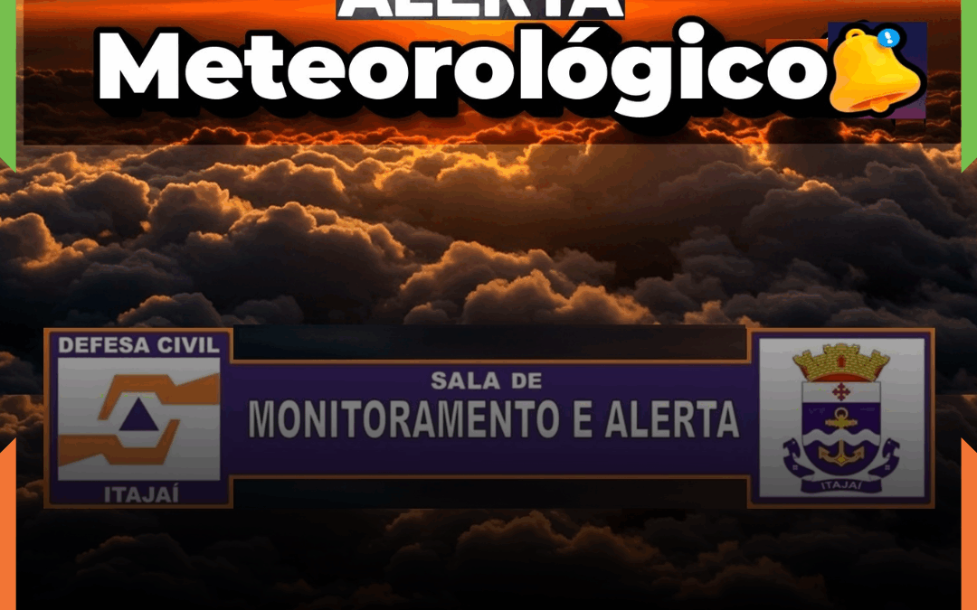 Ciclone extratropical deve atingir o litoral de SC com ventos de até 100 km/h, alerta Defesa Civil de Itajaí