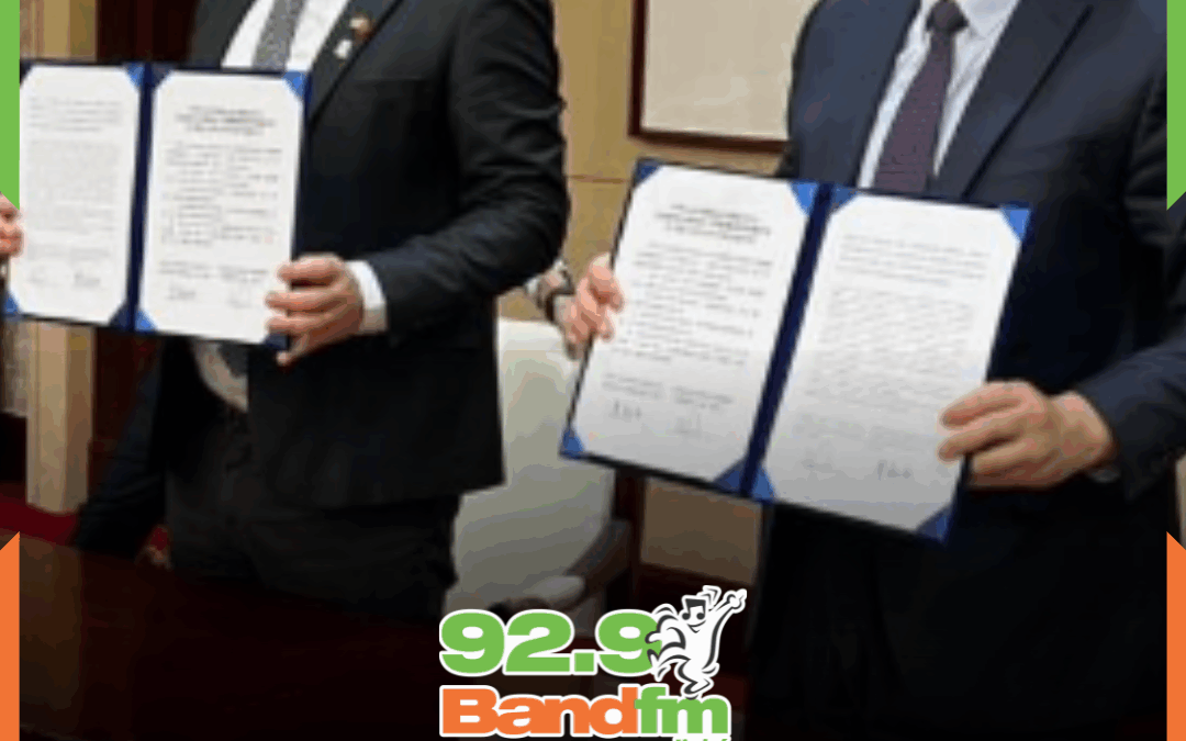 Prefeito Robison Coelho firma acordo na China para criação de polo industrial e tecnológico em Itajaí