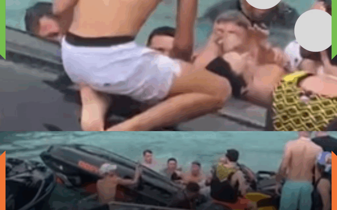 Mulher tem cabelo sugado por moto aquática e sofre ferimento grave em Porto Belo