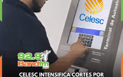 Celesc intensifica cortes por inadimplência na região de Itajaí e orienta consumidores sobre pagamento e religação do fornecimento