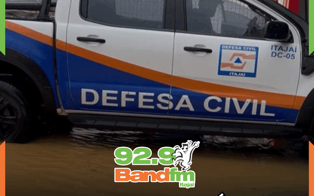 Defesa Civil de Itajaí apoia Ilhota durante estado de emergência no município