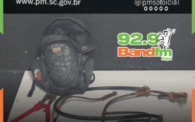 Dupla é presa após furto de fios de cobre em subestação da Celesc em Itajaí