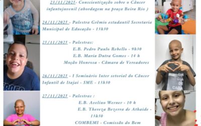 Itajaí terá a 1º Semana Municipal de Prevenção e Combate ao Câncer Infantojuvenil