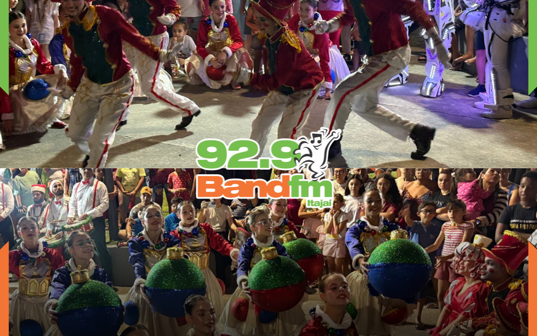 Caravana Natal Encanto transforma Itaipava em cenário mágico neste sábado (6), em Itajaí