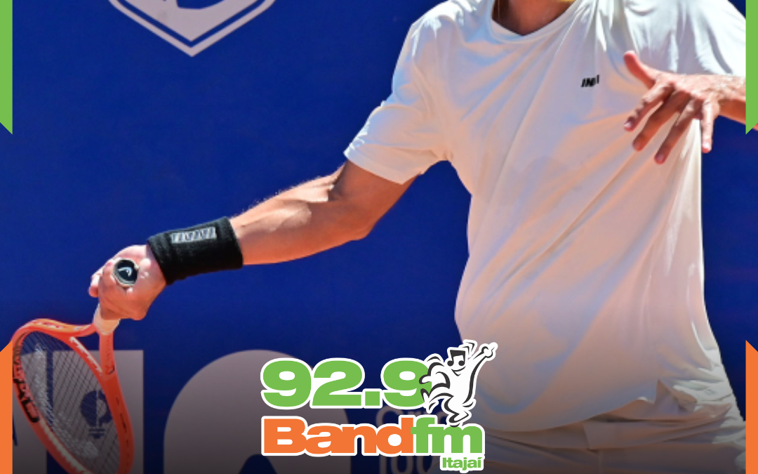 Lançamento do Itajaí Open de Tênis será nesta terça-feira (9) no Átrio da Prefeitura