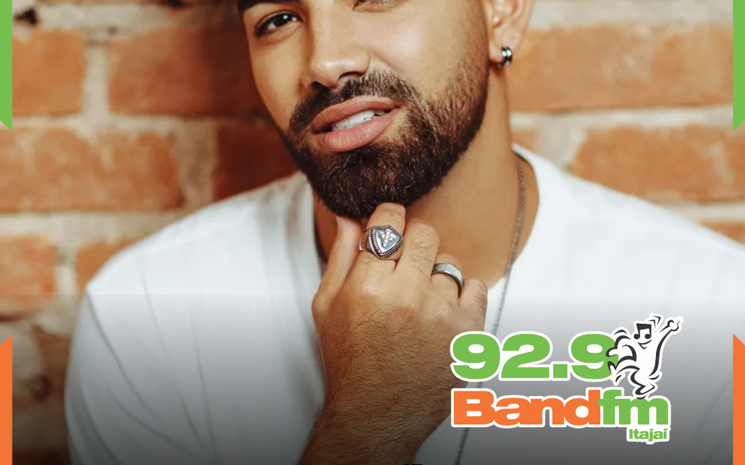 Está confirmado: teremos muito pagode com Dilsinho no fim de ano, em Itajaí!