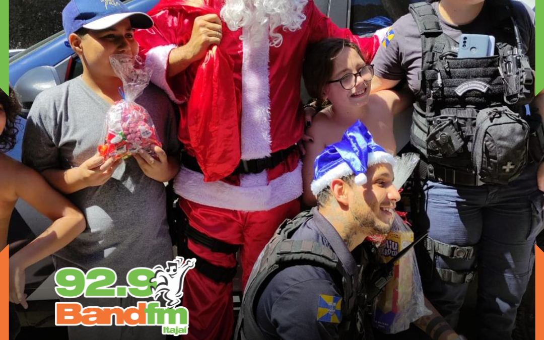 Itajaí realiza 6º Campanha Anjos da Guarda com união entre forças de segurança