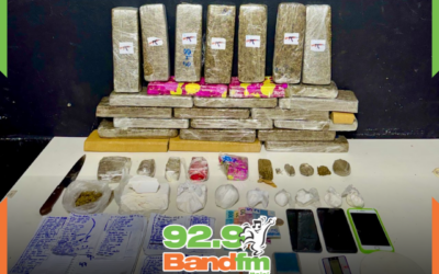 PM flagra kitnet usada como base do tráfico e apreende 22 kg de drogas nos Espinheiros, em Itajaí