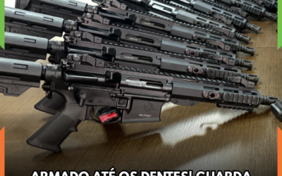 ARMADO ATÉ OS DENTES! Guarda Municipal de Itajaí recebe 12 novas carabinas para fortalecer segurança pública no município