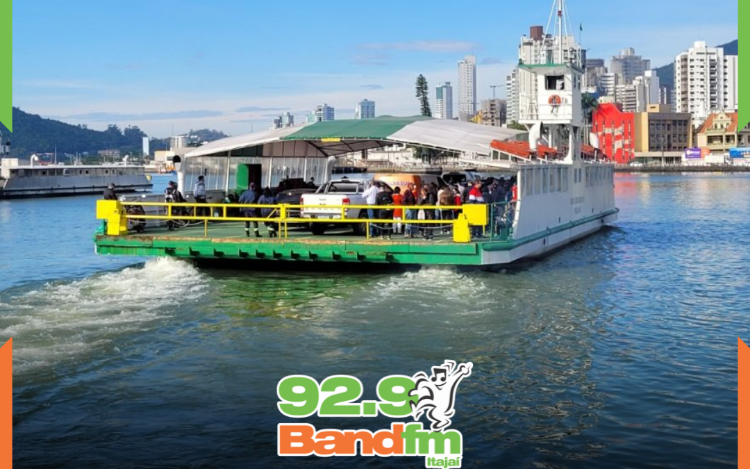 Reajuste do ferry boat entre Itajaí e Navegantes provoca críticas e gera repercussão negativa