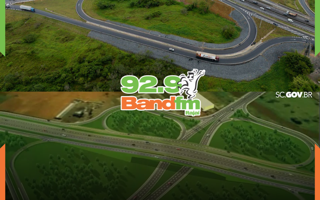 Segundo elevado do trevo da rodovia Antônio Heil será liberado neste sábado (20), em Itajaí