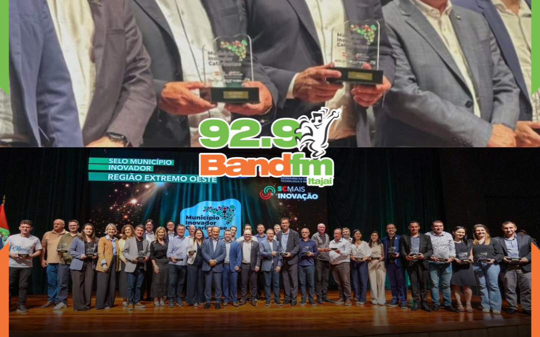 Itajaí conquista selo ‘Município Inovador’ e se consolida como polo de tecnologia em SC