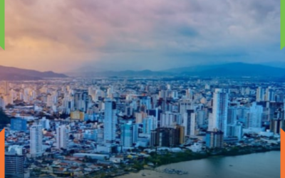 Calor, instabilidade e alerta: semana começa com chuva frequente em Itajaí